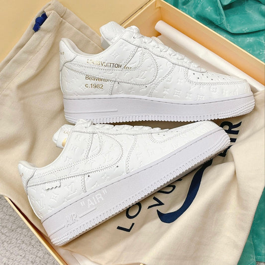 Louis Vuitton Nike AirForce 1 Low White