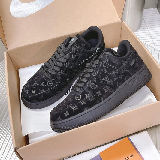 Louis Vuitton X Nike AirForce 1 Suede